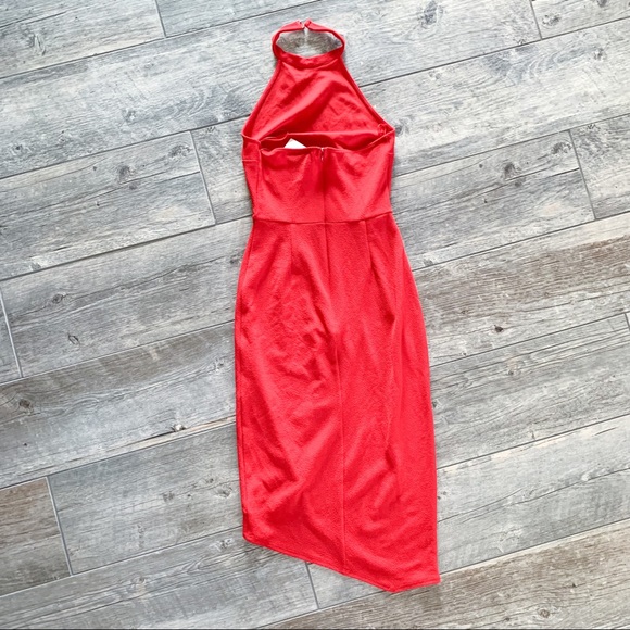 NBW Red Midi Dress - Picture 2 of 7